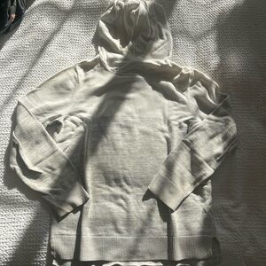 Express Soft Knit 100% Cottom White/Cream Hoodie